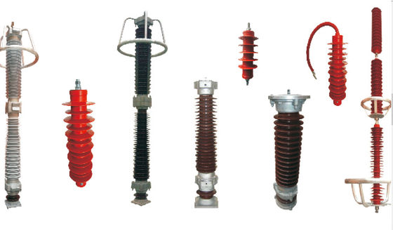 MOV Metal Oxide Lightning Surge Arrester Without Gaps High Voltage Surge Arrester